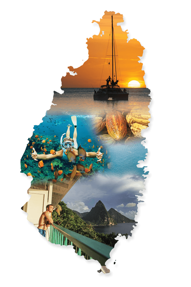 Saint Lucia Collage